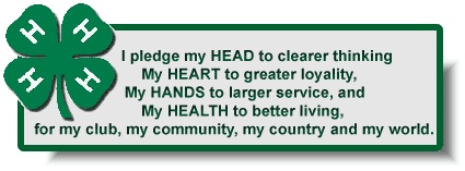 4 H Pledge logo